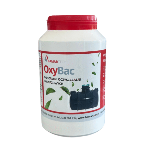 Biopreparat OxyBac do Szamb i Oczyszczalni Drenażowych
