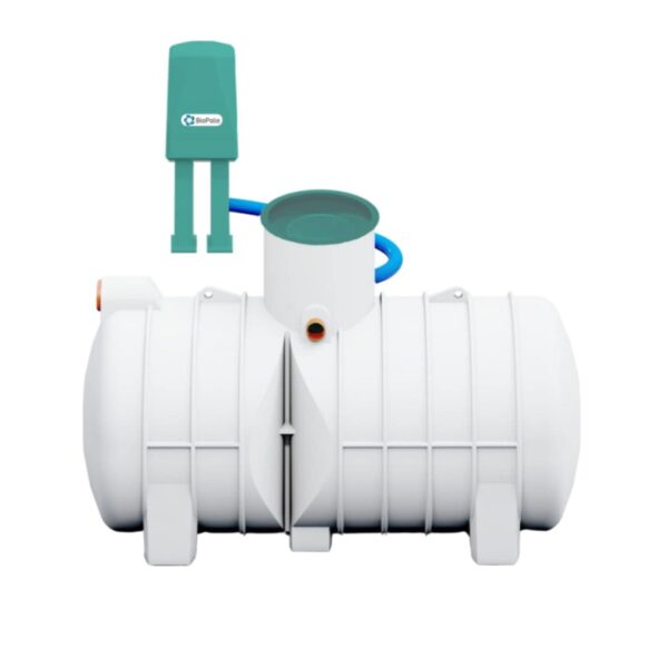 Oczyszczalnia WaterFlow ( 2-6 RLM) z szafą, tłumikiem i pokrywą maskującą z adapterem