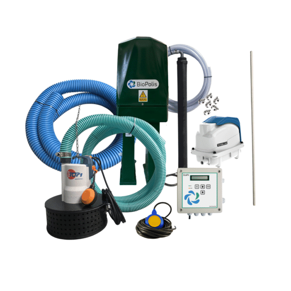 EcoFit 2–3 m³ – zestaw do modernizacji szamba na oczyszczalnię biologiczną