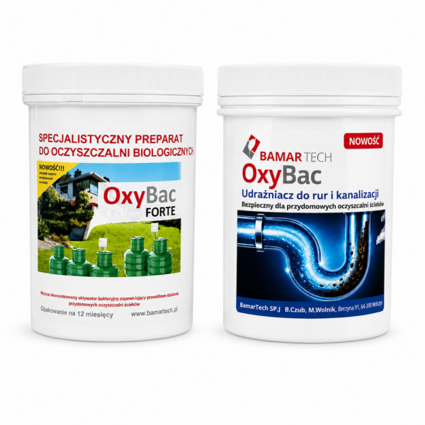 Zestaw OxyBac Forte z Udrażniaczem